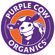 purple cow organics logo