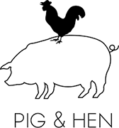 pig and hen logo
